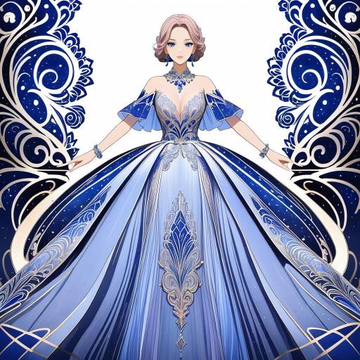 Elegant Lady with Mesmerizing Features