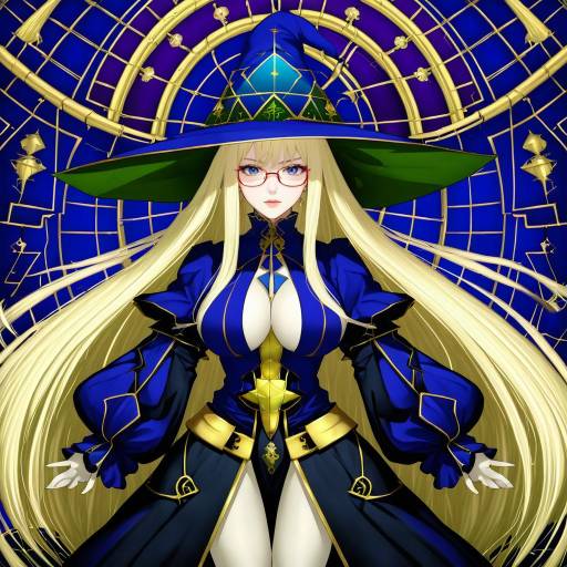 Illustration of Aesc (fate), fate/grand order in the style of Binsen