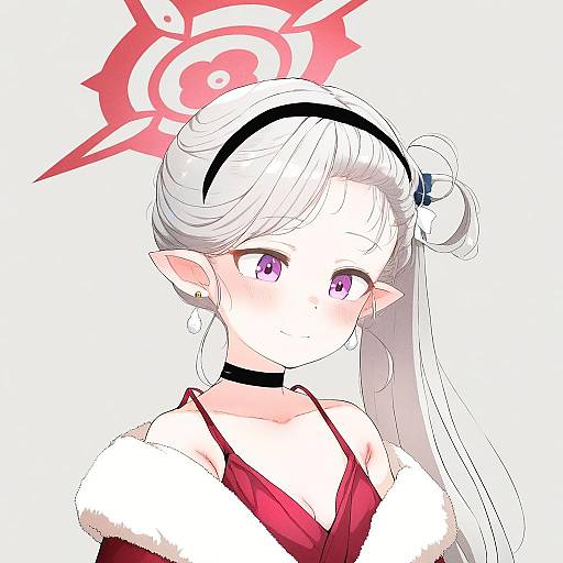 Illustration of Mutsuki (dress) (blue archive), blue archive in the style of Gomennasai