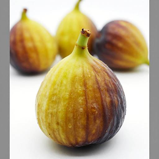 Close-up of Ripe Fig Fruit