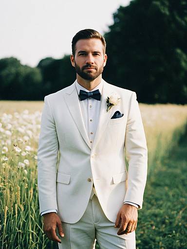 Elegant Summer Wedding Attire for Men