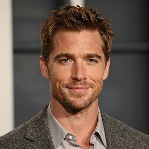 Close-up Portrait of Smiling Man