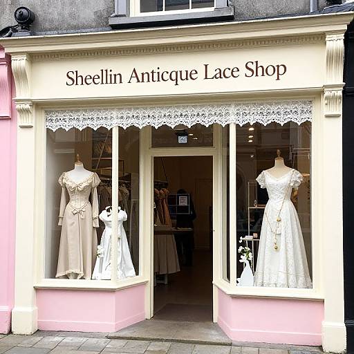 Sheelin Antique Lace Shop Vibes
