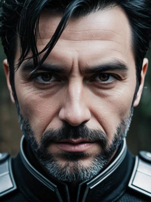 Realistic Anya Male Cosplay Close-Up