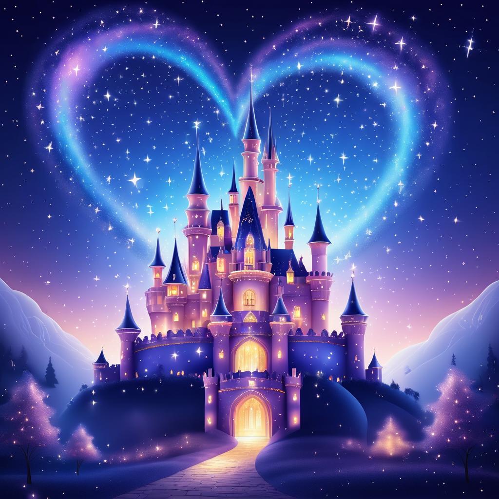 Enchanted Valentine’s Castle in Stardust