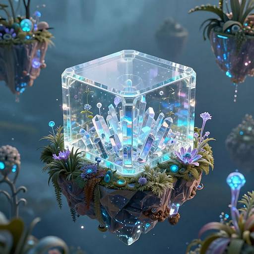 Edobox on Futuristic Floating Island