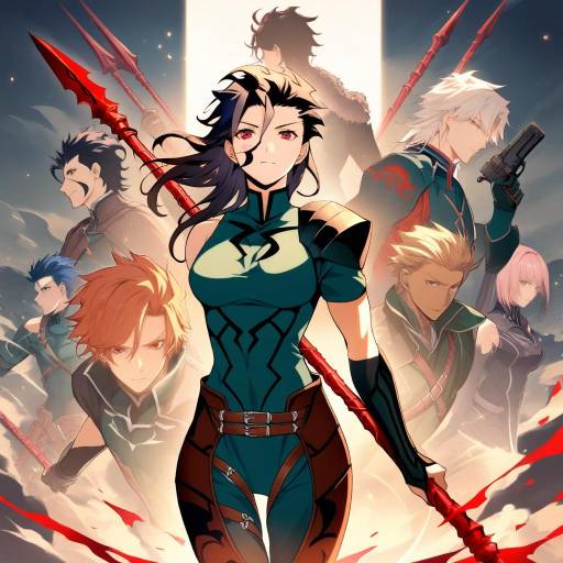 Epic Fantasy Battle with Diverse Characters