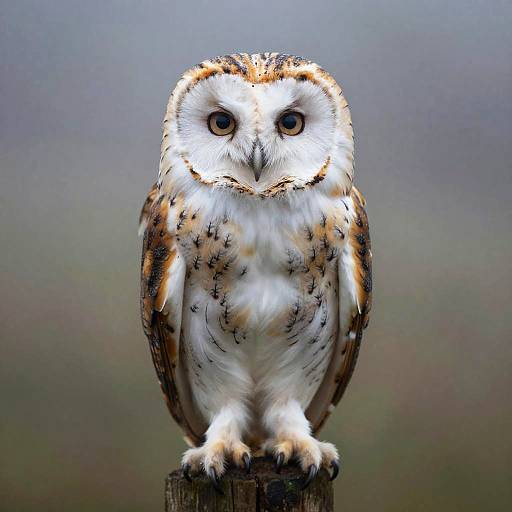 Ethereal Mist Owl Composite Image