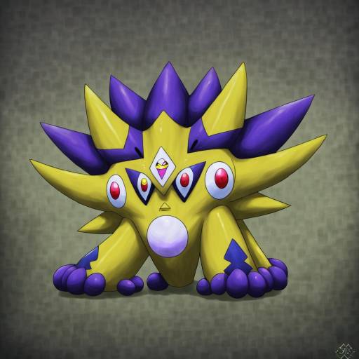 Illustration of Alakazam, pokemon in the style of Yuzuriha (active homing)