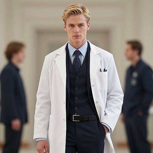 Realistic Doctor Season Costume Portrait