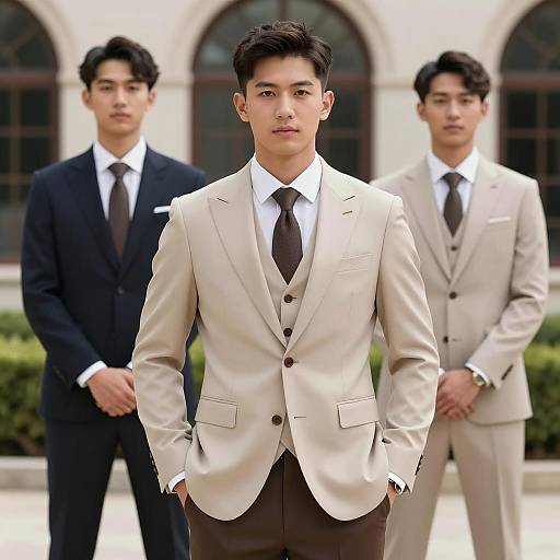 Stylish Wedding Suit Showcase for Guests