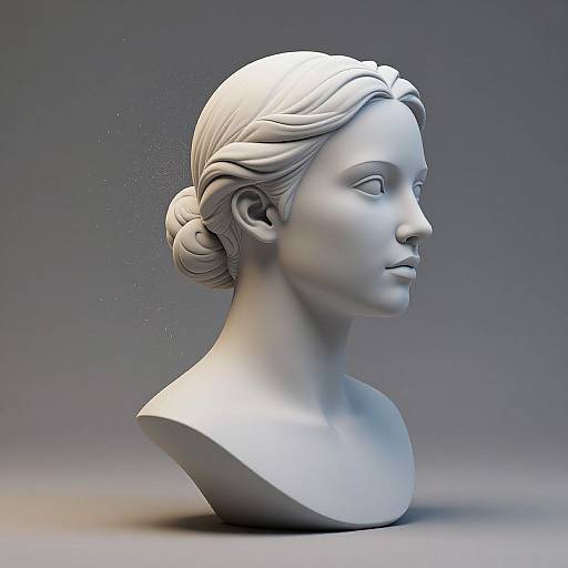 AI Image to 3D Sculpture Transformation