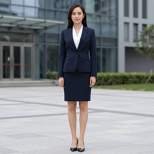 Professional Woman in Business Suit