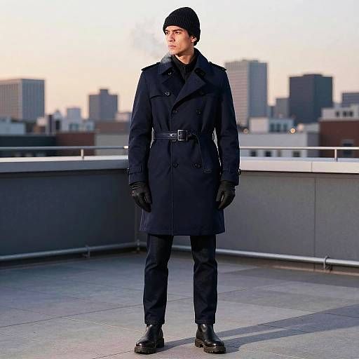 Urban Winter Fashion Editorial Look