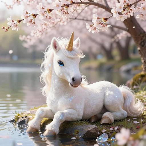 Mystical Pastel Unicorn Foal Sketch