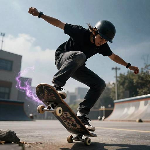 Magic Fantasy Skateboard Tricks