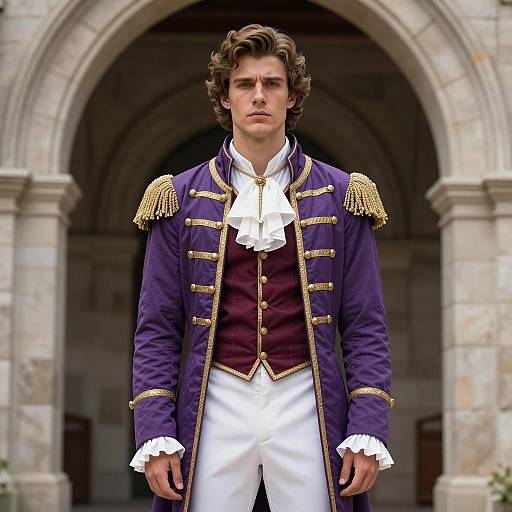 Regal Prince Charming Fantasy Portrait