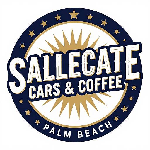 Vintage Circular Cars & Coffee Logo