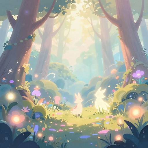 Surreal Forest with Anima Filter