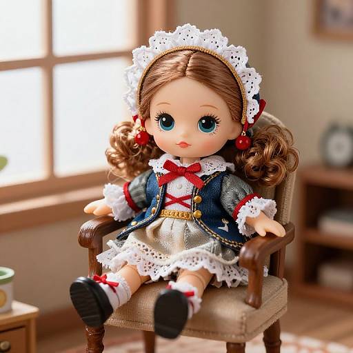 Rag Doll in Fancy Dress