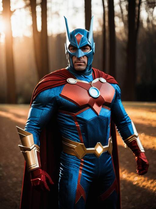 Realistic Man Cosplay as DC's Orion