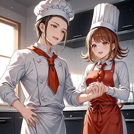 Illustration of Hanamura teruteru, danganronpa (series) in the style of Mashiro aa