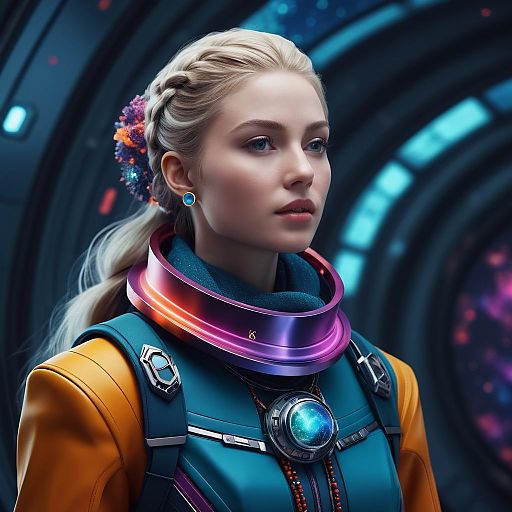 Nordic Mythology Inspired Interstellar Traveler