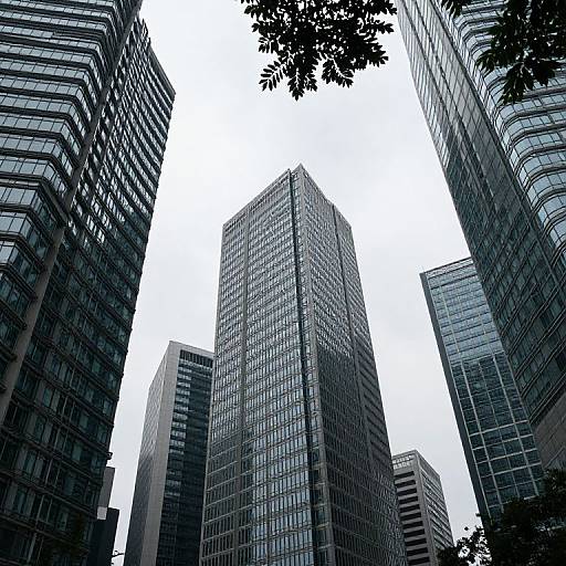 Surreal City with Impossible Architecture