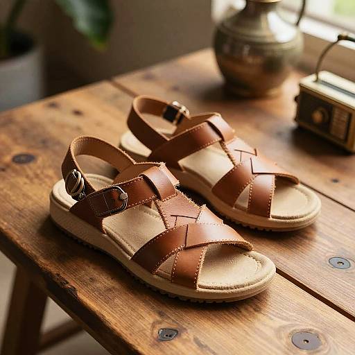 Rustic Bohemian Huarache Sandals