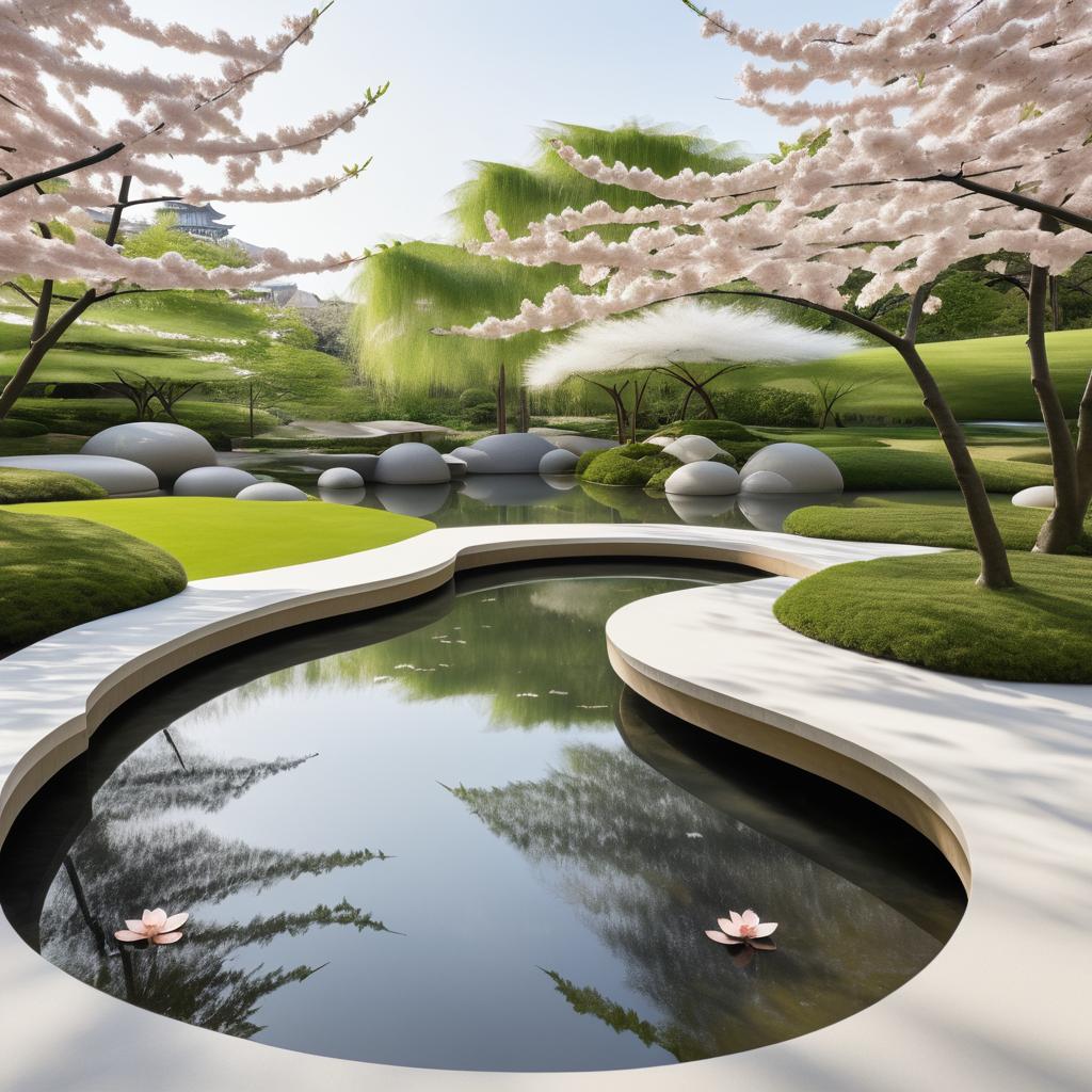 Isamu Noguchi's Serene Japanese Garden Vision