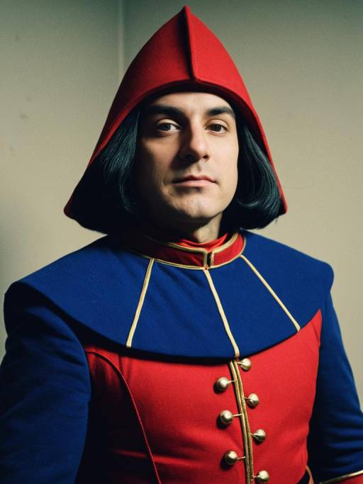 Man in Lord Farquaad Costume
