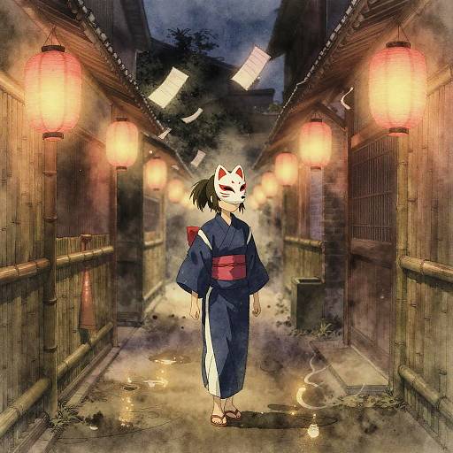 Spirited Away-Inspired Evening Fantasy