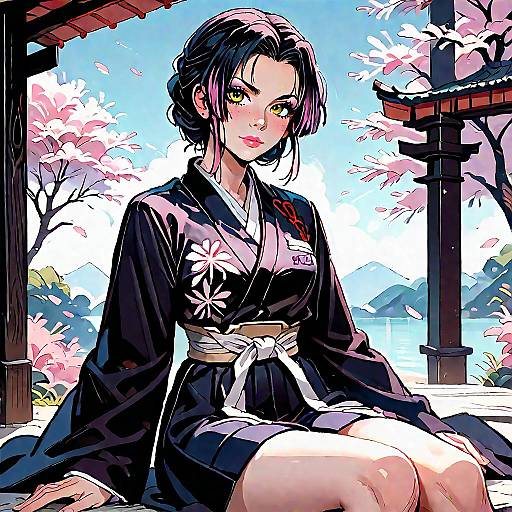 KShinobu in Demon Slayer Uniform