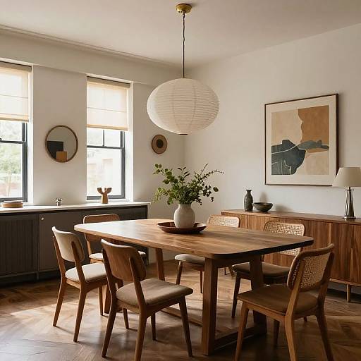 Modern Mid-Century Eclectic Dining Room