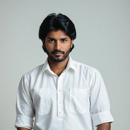Classic Ethnic Cosplay of Raghupathi