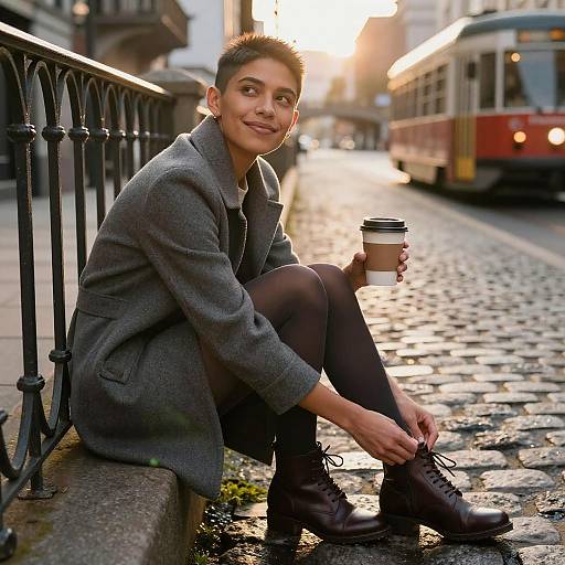 Urban Portrait of a Non-Binary Individual
