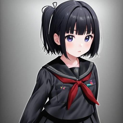 Illustration of Amemori sayo, nijisanji in the style of Saikawa yusa