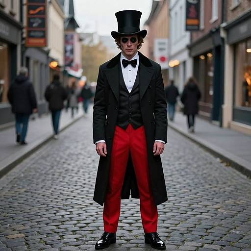 Ringleader Halloween Costume Scene