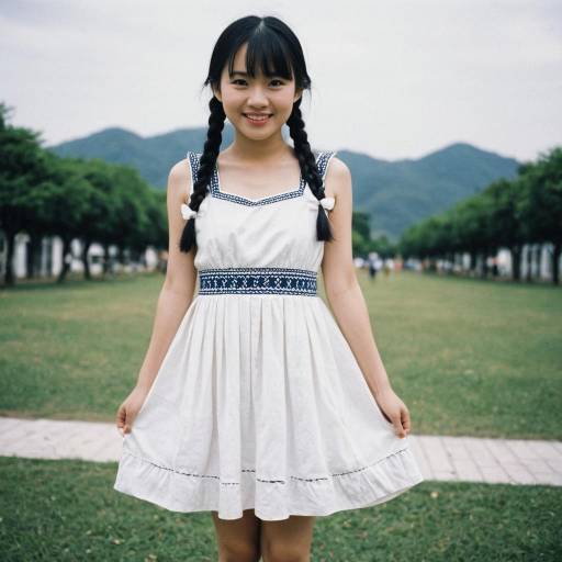 Photorealistic Outdoor Girl Costume