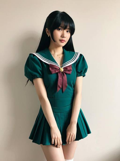 Realistic Sexy Setsuna Meiou Cosplay Photo