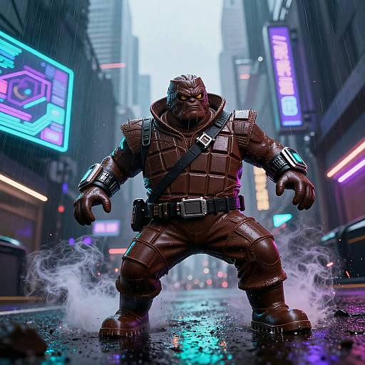 Cyberpunk Himalayan Private Eye