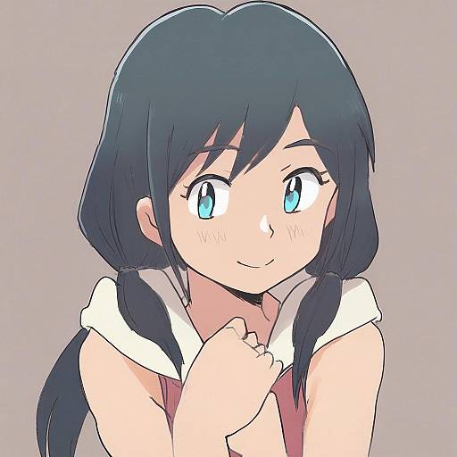 Illustration of Amano hina (tenki no ko), tenki no ko in the style of Tsubobot