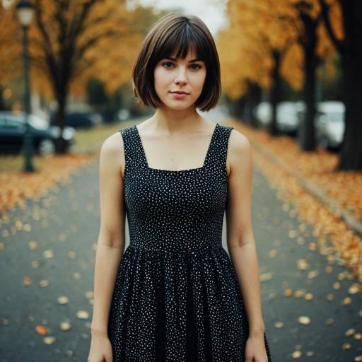 Spooky Outdoor Halloween Dress Portrait