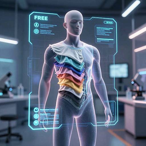 Futuristic AI Clothing Removal Interface