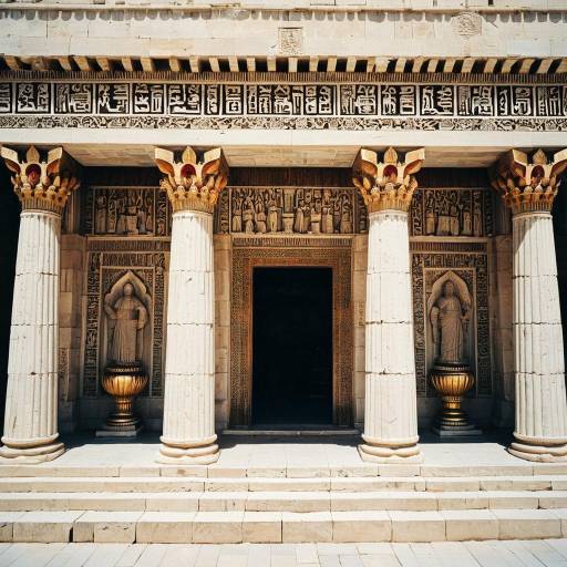 Majestic Temple of Jerusalem Exterior Design