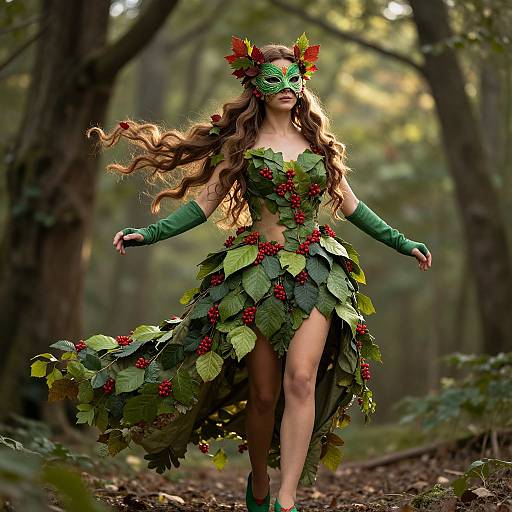 Enchanted Forest Guardian Portrait