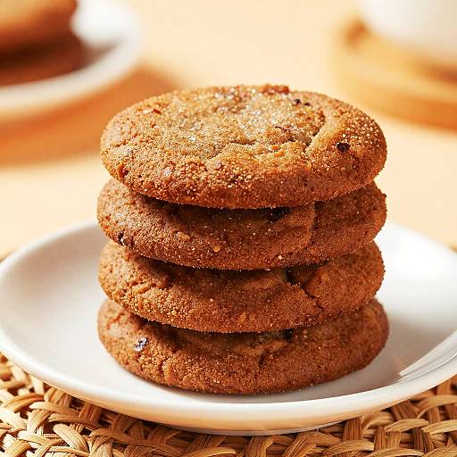 Cozy Close-Up of Sugary Cookies