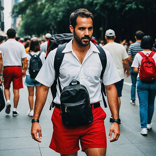 Energetic Salsa Performance Outfit