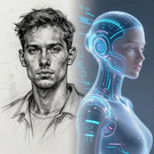 Sketch to Futuristic AI Evolution