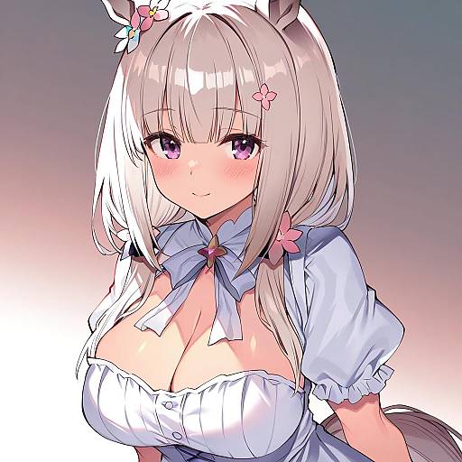 Illustration of Happy meek (umamusume), umamusume in the style of Soukou makura